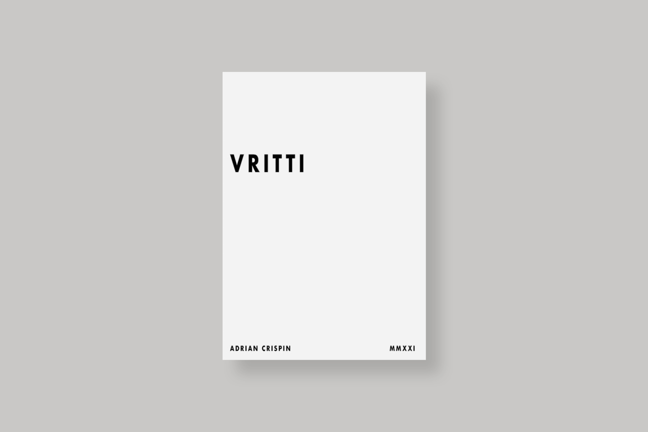 Vritti-Adrian-Crispin-MMXXI-cover