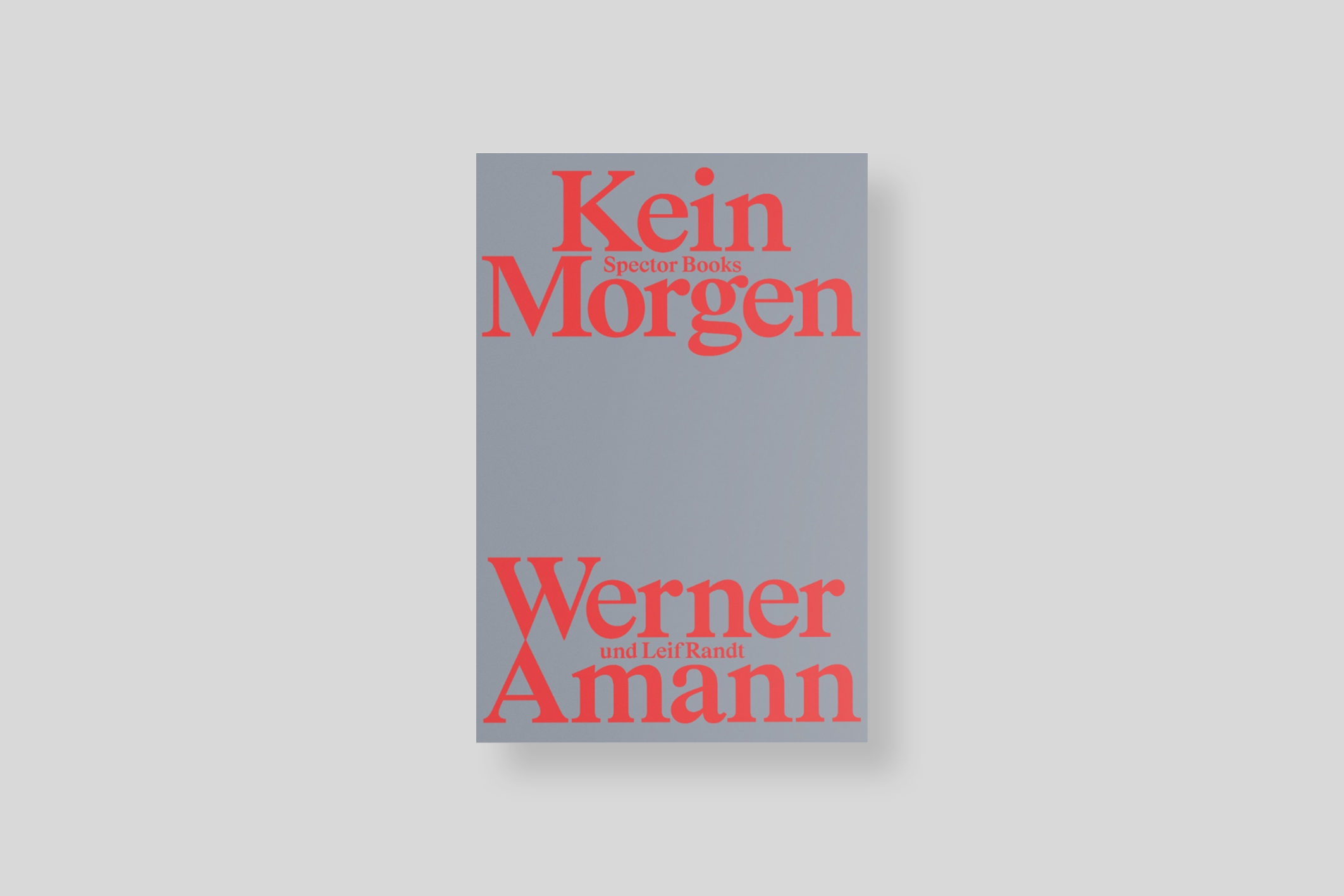 kein-morgen-amann-spector-books-cover