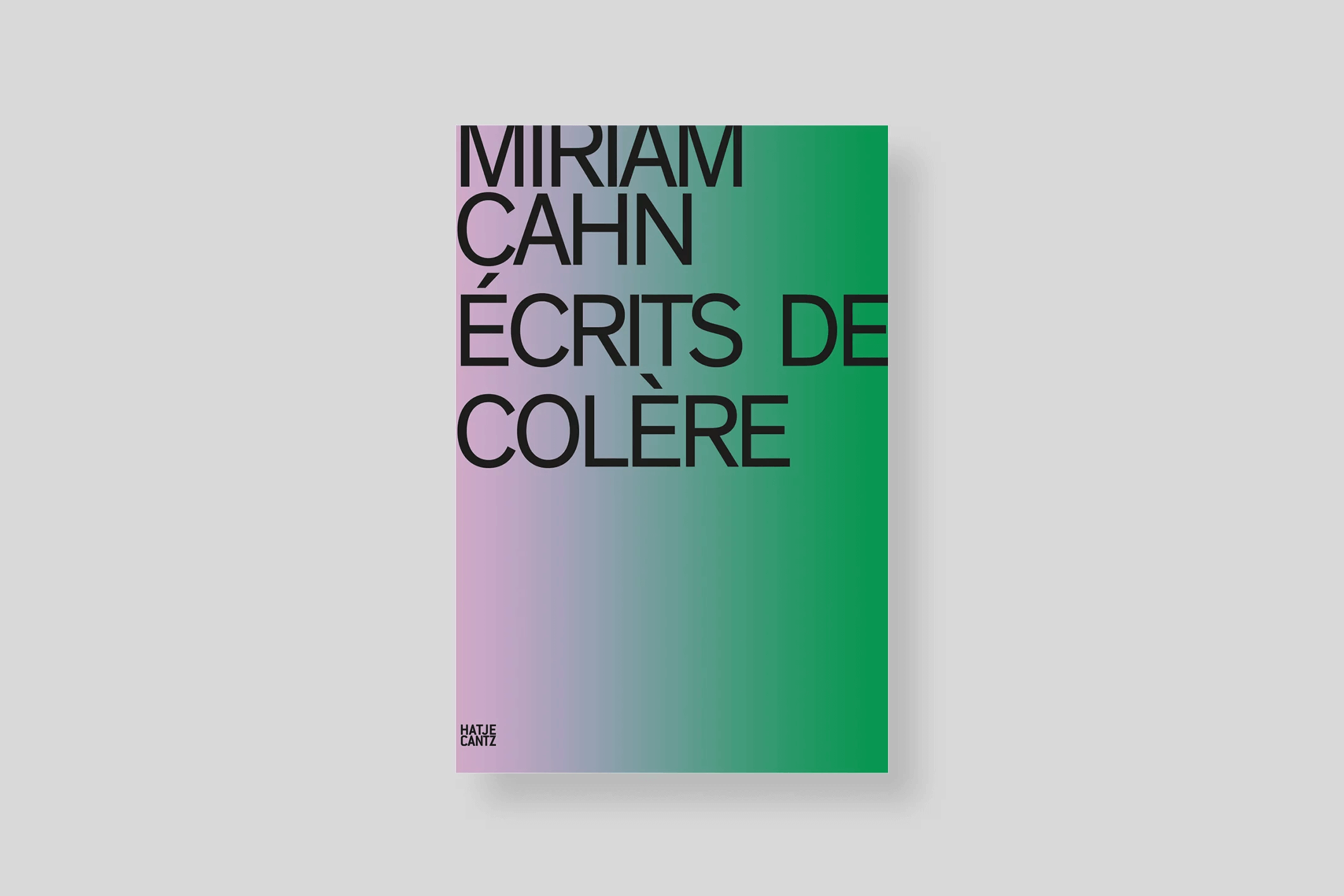 ecrits-de-colere-cahn-hatje-cantz-cover