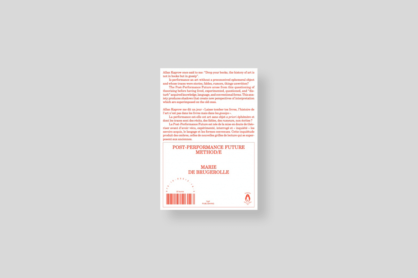 post_performance_future_brigerolle_t_&_P_publishing_cover