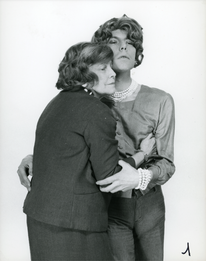 Michel Journiac, Propositions pour un travesti incestueux et masturbatoire, 1975 © Michel Journiac © Adagp, Paris, 2023