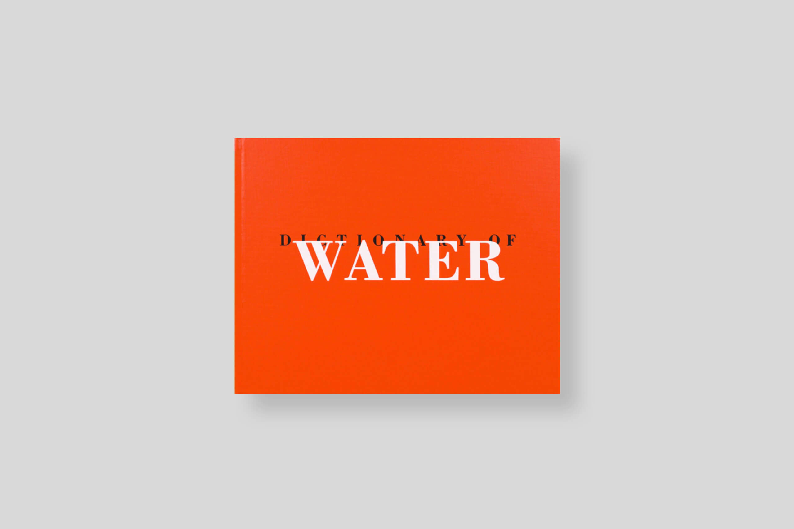 dictionary-of-water-horn-steidl-verlag-cover